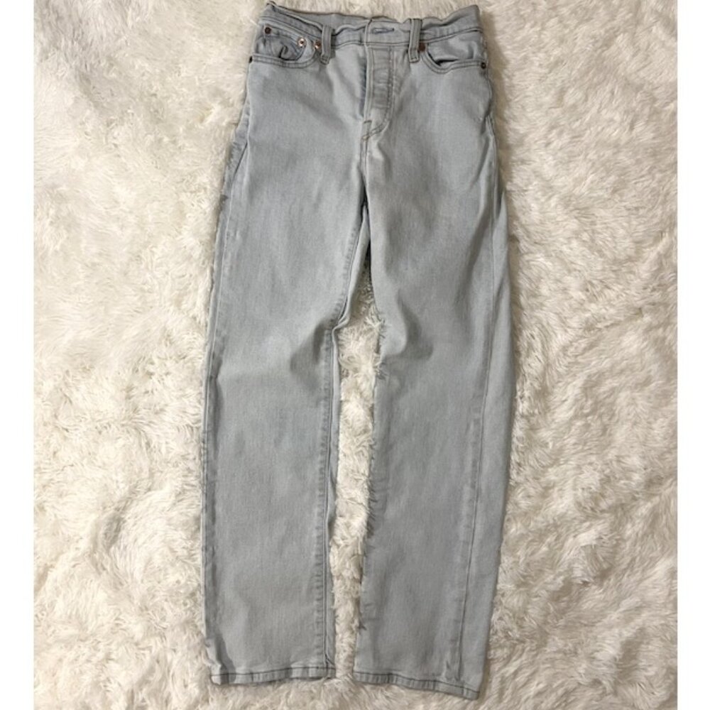 Levi's Light Wash Straight Leg Jeans